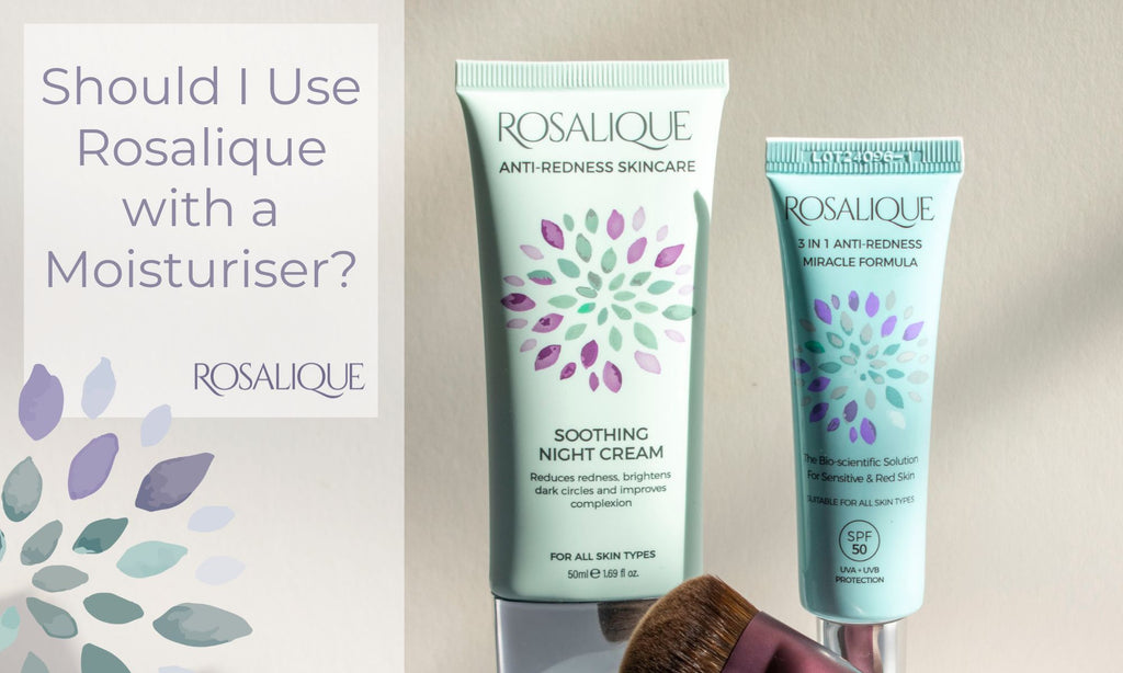 Should I use Rosalique 3 in 1 Miracle Formula with a moisturiser?