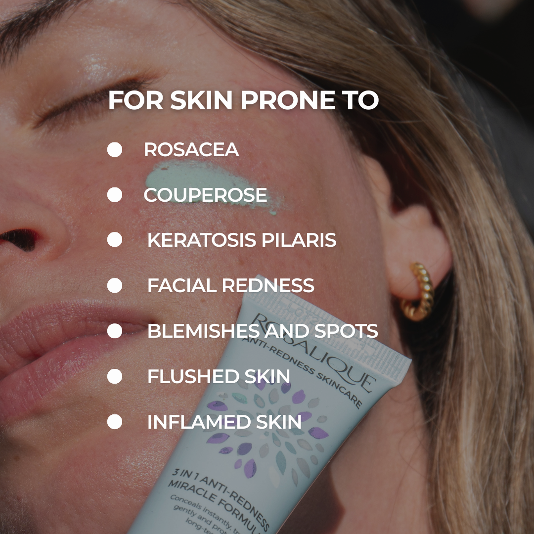 Rosalique 3 in 1 Anti-Redness Miracle Formula SPF50